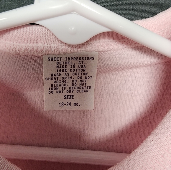 Girl's Pink MN Twins Dress Onesies, 3-6 months, 6-12, 12-18 & 18-24 months - Picture 4 of 4